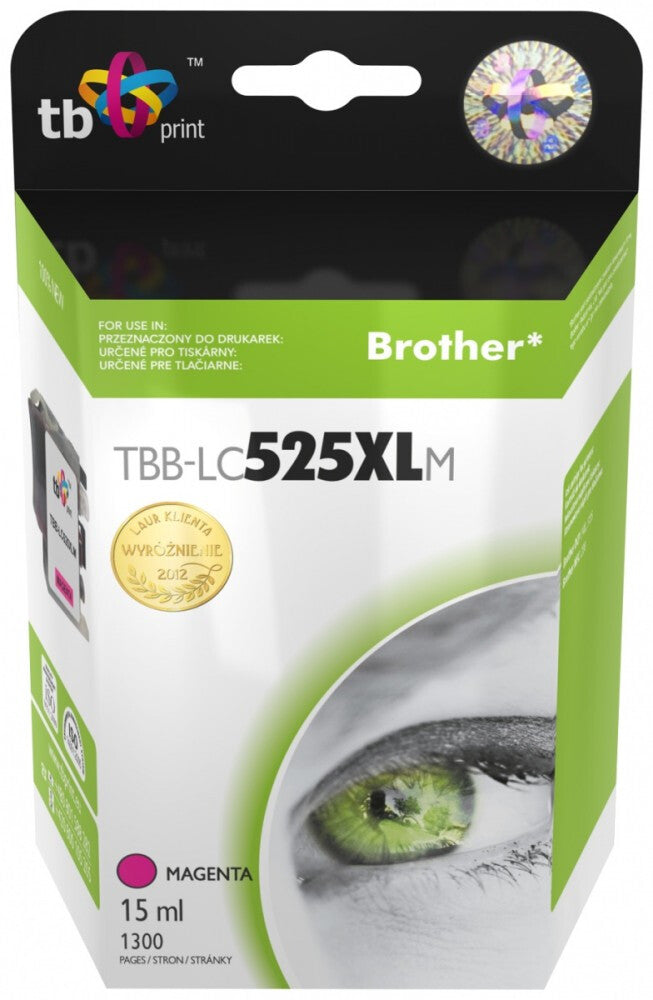 TB Print TBB-LC525XLM blækpatron 1 stk Lilla