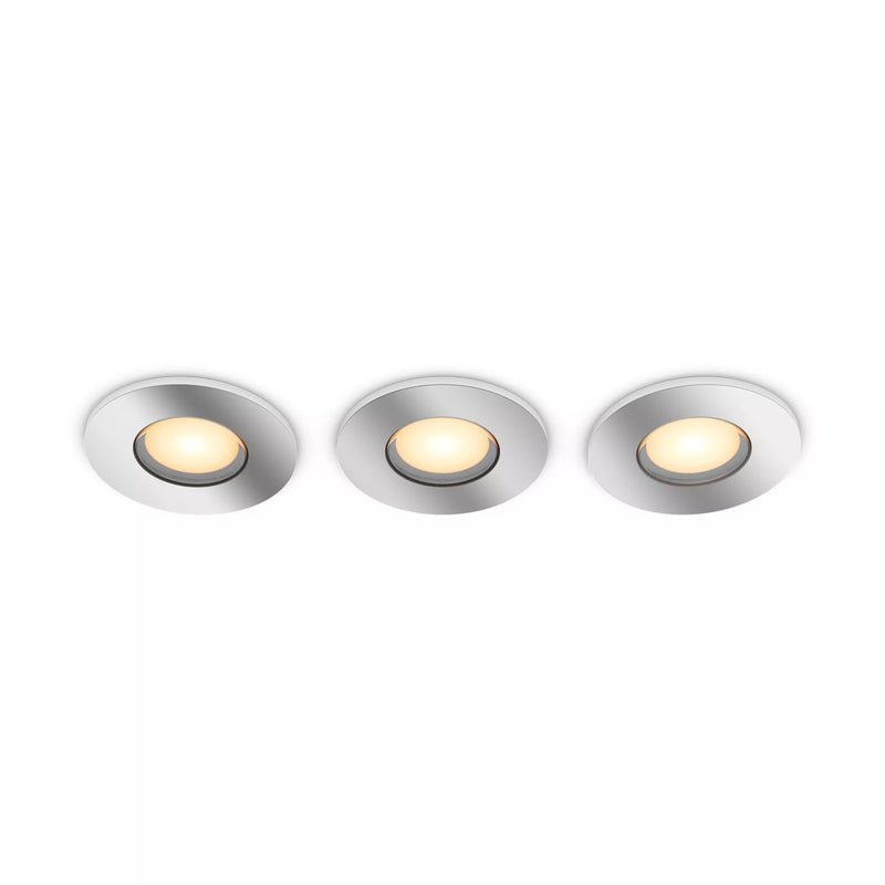 Philips Hue White ambiance Adore indbygningsspot til badeværelse (3-pak)
