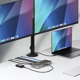 StarTech.com 208UE-USB4-DOCK dockingstation Ledningsført Grå