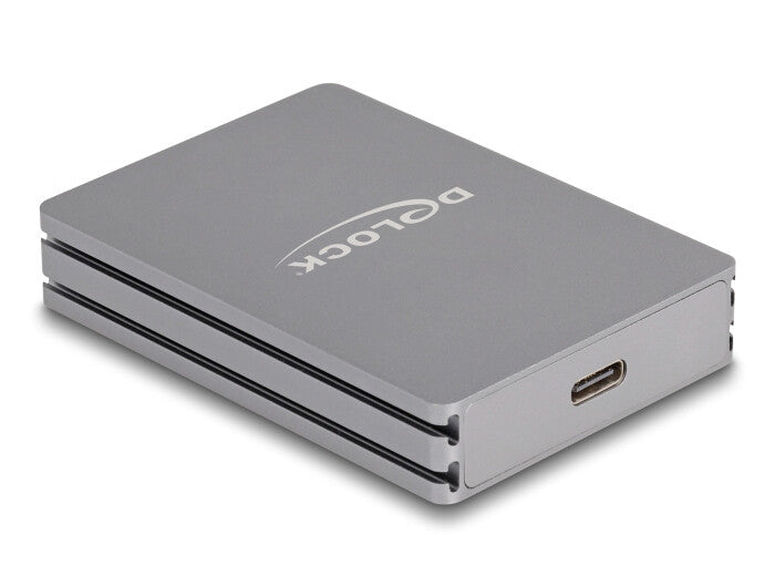 DeLOCK 91012 kortlæser USB 3.2 Gen 2 (3.1 Gen 2) Type-C Grå