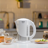 Zelmer ZCK7630W elkedel 1,7 L 1850 W Sølv, Hvid
