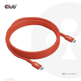 CLUB3D CAC-1513 USB-kabel USB 2.0 3 m USB C 240 W Orange