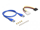 DeLOCK 41442 interface-kort/adapter Intern PCIe, SATA, USB 3.2 Gen 1 (3.1 Gen 1)