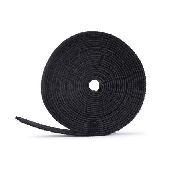 StarTech.com HKLP7505B kabelorganisator Universel Krog og løkke kabelbinder Sort