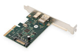 Digitus DS-30225 interface-kort/adapter Intern USB 3.2 Gen 2 (3.1 Gen 2)