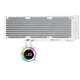 Lian Li GA II Hydroshift II LCD-C 360N Processor Alt-i-en væskekøler Hvid