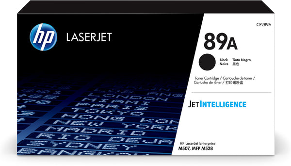 HP Original 89A LaserJet-tonerpatron, sort