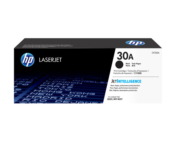 HP Original 30A LaserJet-tonerpatron, sort