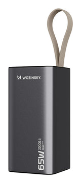 Wozinsky K65+ Lithium polymer (LiPo) 30000 mAh Grå