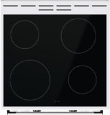 Gorenje GEC6C40WD Fritstående komfur Elektrisk Keramisk Hvid