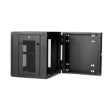 StarTech.com RK1224WALHM stativ 12U Vægmonteret stativ Sort
