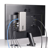 StarTech.com 150UE-USB4DOCKTRIPLE dockingstation Ledningsført USB4 Grå