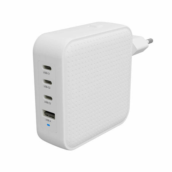 HYPER HJ1002WHWWGL oplader til mobil enhed Laptop, Smartphone, Tablet Hvid Vekselstrøm Hurtig opladning Indendørs
