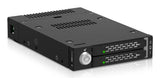 Icy Dock ToughArmor MB834MK-B V2 SSD kabinet Sort