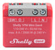 Shelly 1PM Mini Gen4 Intelligent kontakt Rød