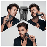 Braun Series 3 3000BT Folie shaver Trimmer Grå