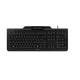 CHERRY JK-A0400FR-2 tastatur Kontor USB AZERTY Fransk Sort