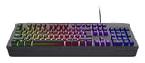 Trust GXT 836 Evocx tastatur Spil USB QWERTY US engelsk Sort