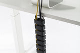 Digitus DA-90505 kabelorganisator Skrivebord Kabelæder Sort 1 stk