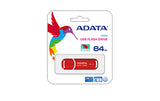 ADATA 64GB DashDrive UV150 USB-nøgle USB Type-A 3.2 Gen 1 (3.1 Gen 1) Rød