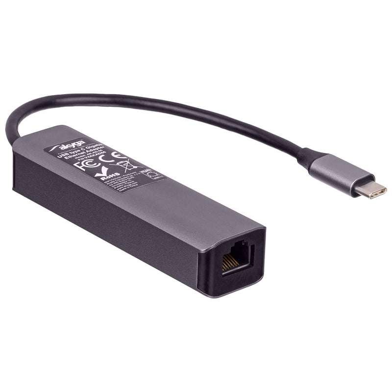 Akyga AK-AD-66 interface hub USB 3.2 Gen 1 (3.1 Gen 1) Type-C 1000 Mbit/s Sølv