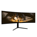 Arozzi Nova 49” Curved computerskærm 124,5 cm (49") 5120 x 1440 pixel Dual QHD LED Sort