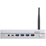MSI PRO DP10 A14MG-007BEU PC/arbejdsstation Intel® Pentium® Gold G7400 1,1L størrelse PC Mini PC barebone Hvid