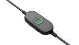 Logitech Zone Wired UC Headset Ledningsført Opkald/musik USB Type-C Grafit