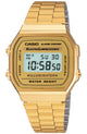 Casio A168WG-9WDF ur Armbåndsur Elektronisk Guld