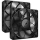 Corsair iCUE LINK RX140 MAX Computerkabinet Ventilator 14 cm Sort 2 stk