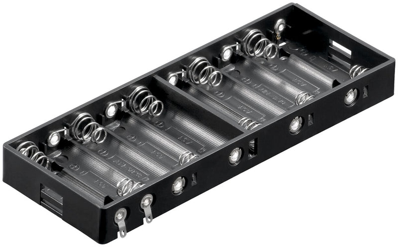 Goobay 11986 batteriholder og tryklås 10 AA