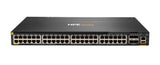 HPE Aruba Networking CX 6300M 48-port 1GbE Class 4 PoE and 4-port SFP56 Switch Administreret L3 Gigabit Ethernet (10/100/1000) Strøm over Ethernet (PoE) 1U Sort