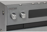 Kenwood M-918DAB-H stereoanlæg Home audio micro system 10 W Aluminium, Sort
