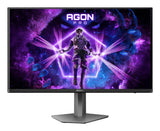 AOC AGON PRO AG276QZD2 computerskærm 67,3 cm (26.5") 2560 x 1440 pixel Quad HD QD-OLED Sort, Grå