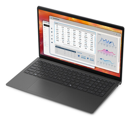 DELL Pro 15 Essential PV15265 AMD Ryzen™ 5 130 Laptop 39,6 cm (15.6") Fuld HD 16 GB DDR5-SDRAM 1 TB SSD Wi-Fi 6 (802.11ax) Windows 11 Pro Tysk Sort