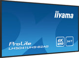 iiyama LH5041UHS-B2AG skilte display Digital fladpaneldisplay 127 cm (50") LCD 500 cd/m² 4K Ultra HD Sort 24/7
