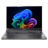 TERRA Mobile 1671L Copilot+ PC Intel Core Ultra 5 228V Laptop 40,6 cm (16") WQXGA 32 GB DDR5-SDRAM 1 TB SSD Wi-Fi 7 (802.11be) Windows 11 Pro Tysk Grå