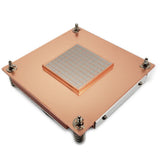 Inter-Tech Q-3 Processor Køleplade/køler 8 cm Sort, Sølv 1 stk