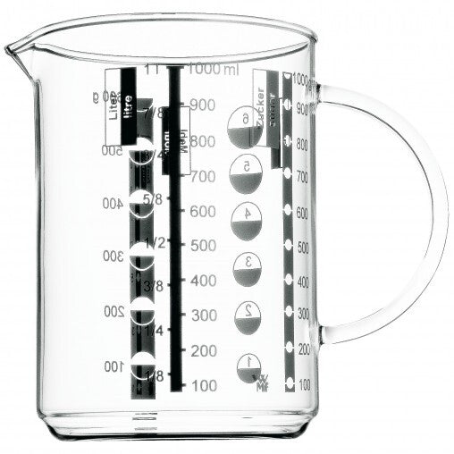 WMF 0605972000 målebæger 1 L Glas