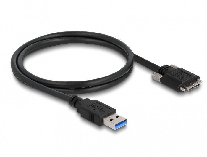 DeLOCK 87799 USB-kabel USB 3.2 Gen 1 (3.1 Gen 1) 1 m USB A Micro-USB B 5 Gbit/sek. Sort