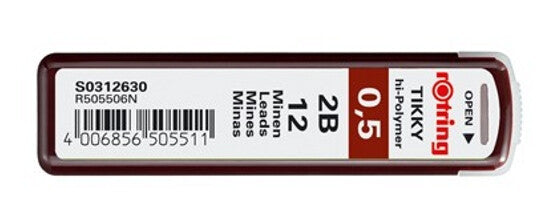 Rotring Polymer Leads blyantsstift 2B