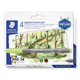 Staedtler pigment brush pen 371 filtpen Gul 1 stk