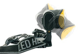 Schwaiger WLED40 511 Sort, Gul Hovedbånd lommelygte COB LED