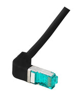 EFB Elektronik MK6001W.0,5B netværkskabel Sort 0,5 m Cat6a S/FTP (S-STP)