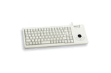 CHERRY XS Trackball tastatur Universel USB QWERTY US engelsk Grå