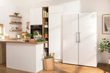 Gorenje Fritstående fryseskab med stor kapacitet til daglig opbevaring. Multiflow 360° sikrer jævn køling, mens NoFrost eliminerer behovet for afrimning. Fast Freeze nedfryser hurtigt nyindsatte madvarer og hjælper med at bevare kvaliteten.