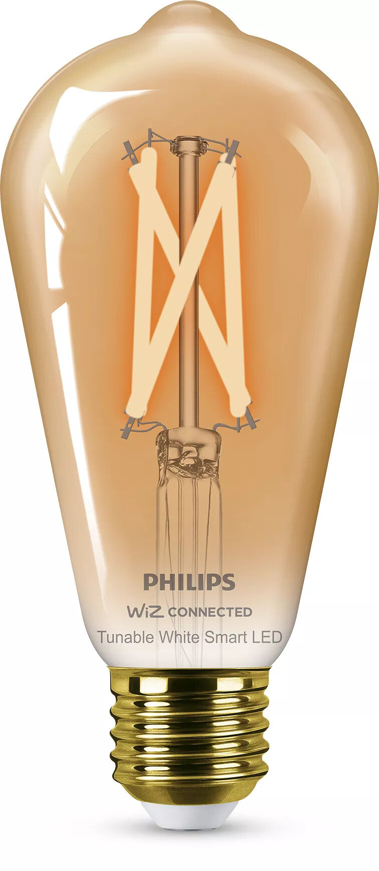 Philips Intelligent LED Filament ST64 pære, E27 fatning, 640 lm