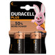 Duracell Plus Engangsbatteri C Alkaline