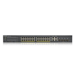 Zyxel GS1920-24HPv2 Administreret Gigabit Ethernet (10/100/1000) Strøm over Ethernet (PoE) Sort