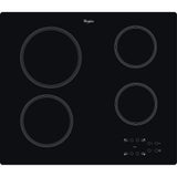 Whirlpool AKT 801/NE Sort Indbygget 58 cm Zone induktionskogeplade 4 zone(s)